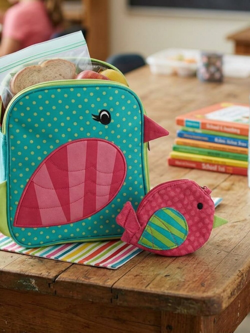 Thirty One - Thermal Insulate Tweet Heart Lunch Bag and Coin Purse